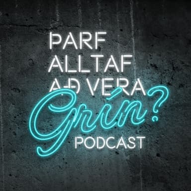 Þarf alltaf að vera grín? podcast cover art