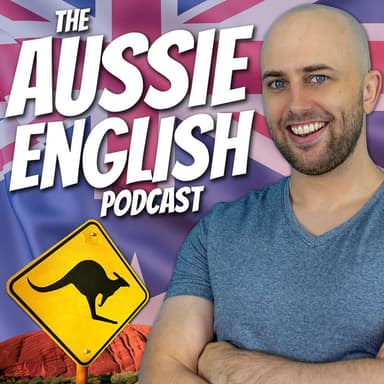 Aussie English podcast cover art