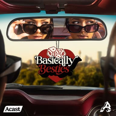 Basically Besties podcast cover art