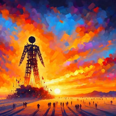 Burning Man 2024 podcast cover art