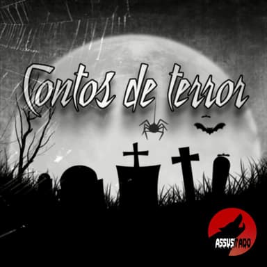 Contos de terror podcast cover art