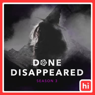 DONE DISAPPEARED podcast cover art
