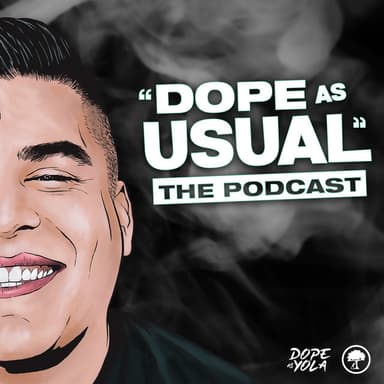 DOPE AS USUAL Podcast podcast cover art