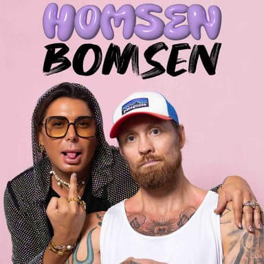 Homsen & Bomsen podcast cover art