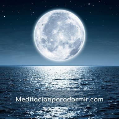 Meditación para dormir podcast cover art