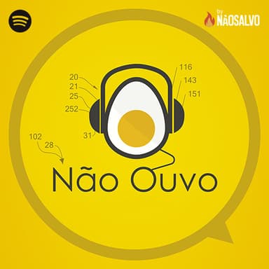 Não Ouvo Podcasts podcast cover art