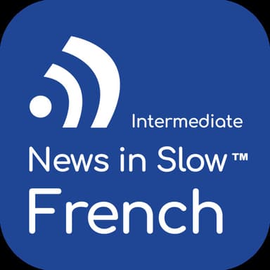 News in Slow French podcast cover art