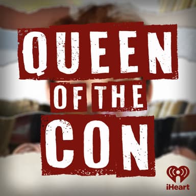 Queen of the Con podcast cover art