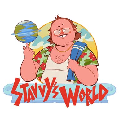 Stavvy's World podcast cover art