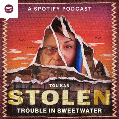 Stolen podcast cover art
