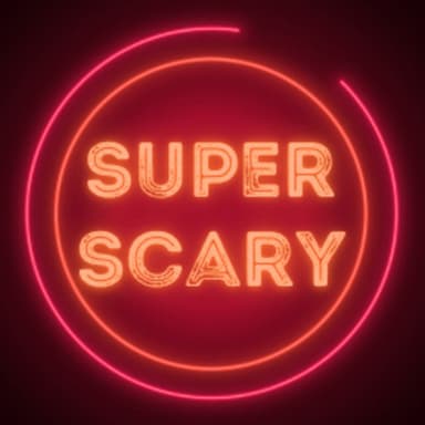 Super Scary podcast cover art