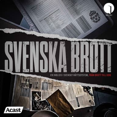 Svenska brott podcast cover art
