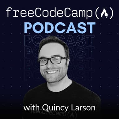 The freeCodeCamp Podcast podcast cover art