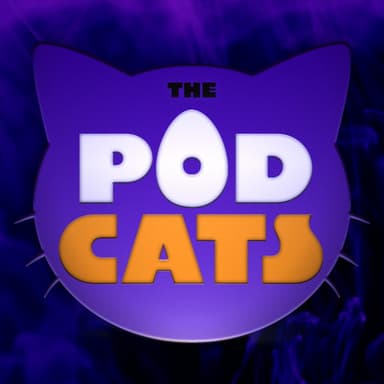 The PodCats podcast cover art