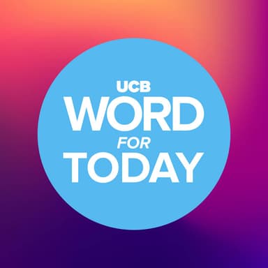 UCB Word For Today podcast cover art