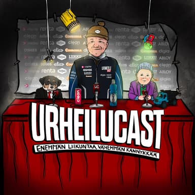Urheilucast podcast cover art