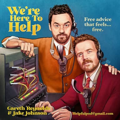 We're Here to Help podcast cover art