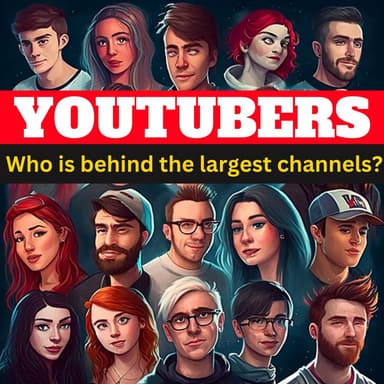YouTubers podcast cover art