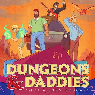Dungeons and Daddies podcast cover art