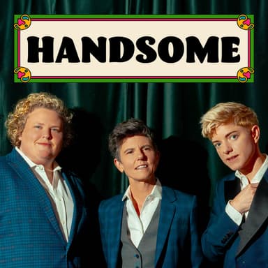 Handsome podcast cover art