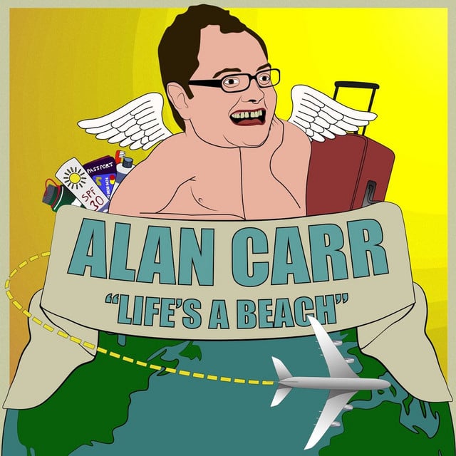 Alan Carr's 'Life's a Beach' podcast cover art