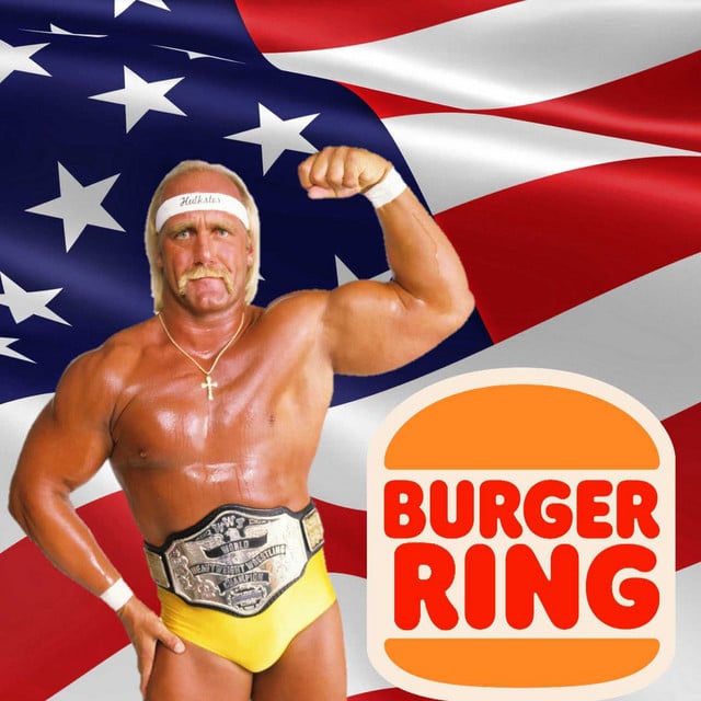 BURGER RING podcast cover art