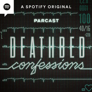 Deathbed Confessions podcast cover art