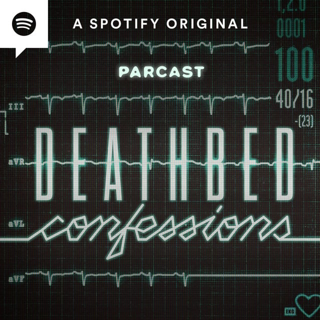 Deathbed Confessions podcast cover art