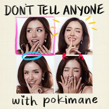 don't tell anyone  podcast cover art