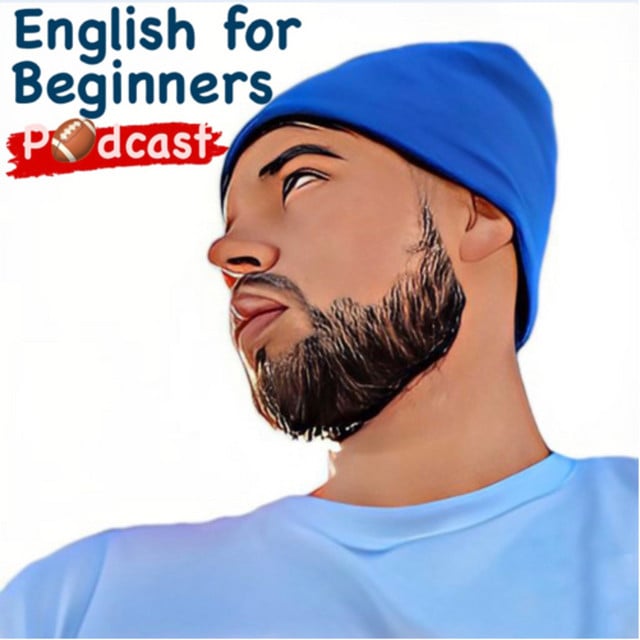 English For Beginners podcast cover art