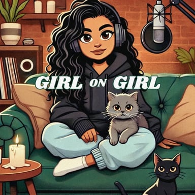 Girl on Girl podcast cover art
