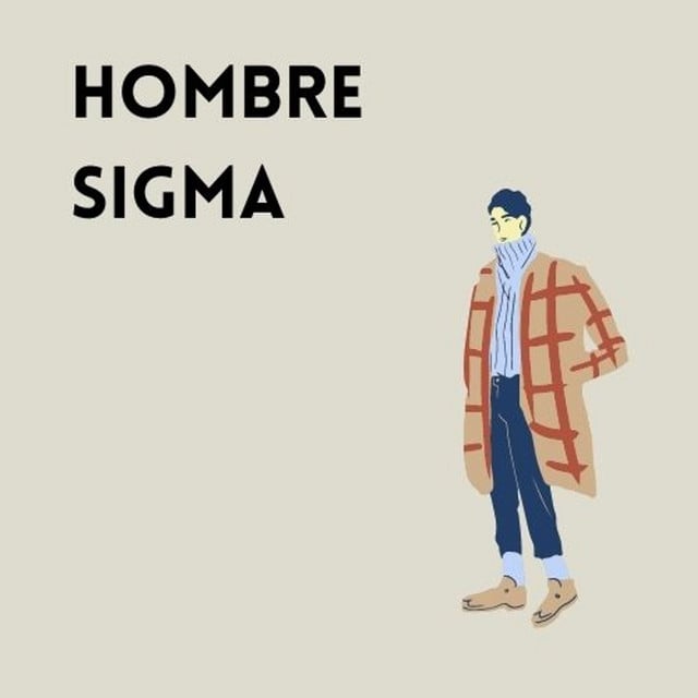 Hombre sigma podcast cover art