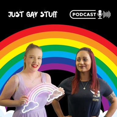 Just Gay Stuff  podcast cover art