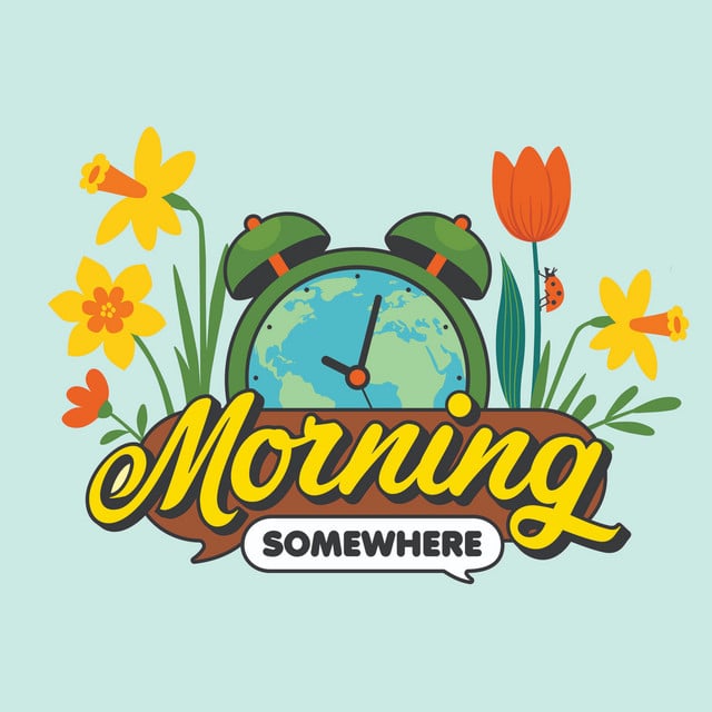 Morning Somewhere podcast cover art