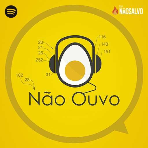 Não Ouvo Podcasts podcast cover art