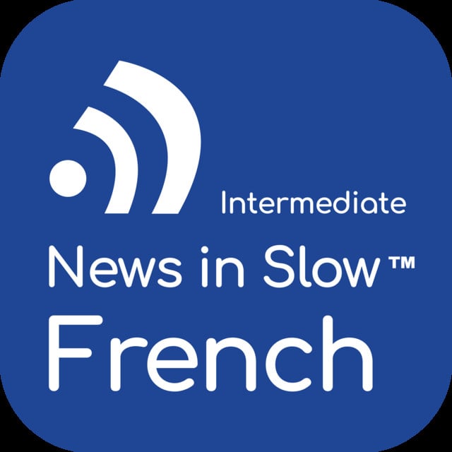 News in Slow French podcast cover art