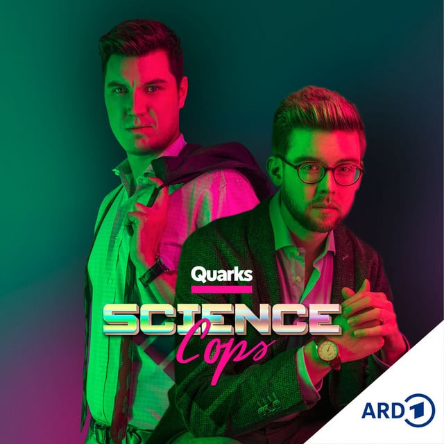 Quarks Science Cops podcast cover art