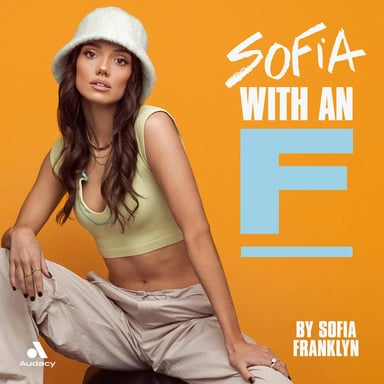 Sofia with an F podcast cover art