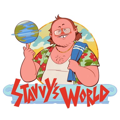 Stavvy's World podcast cover art