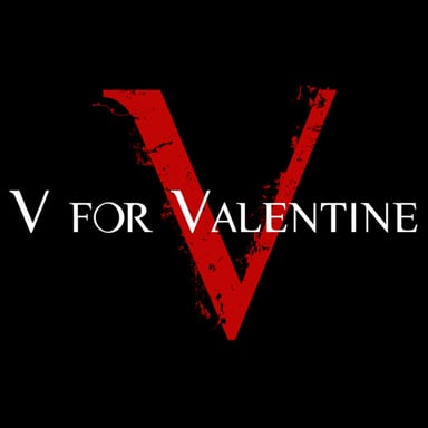 V for Valentine podcast cover art