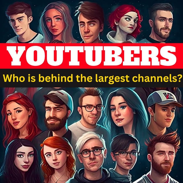 YouTubers podcast cover art