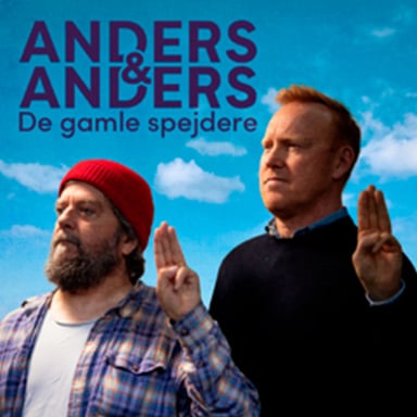 Anders & Anders Podcast - De Gamle Spejdere podcast cover art