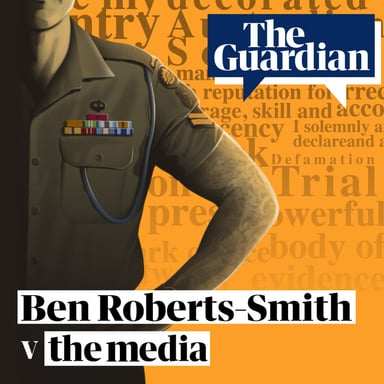 Ben Roberts-Smith v the media podcast cover art