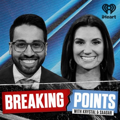 Breaking Points with Krystal and Saagar podcast cover art