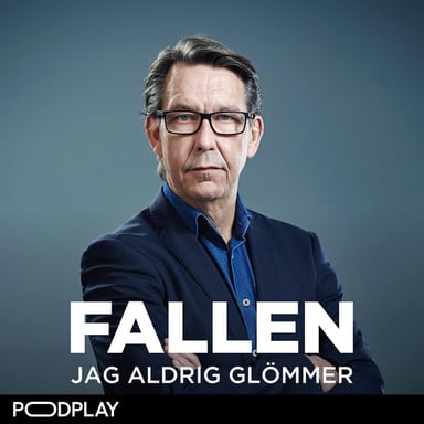 Fallen jag aldrig glömmer podcast cover art