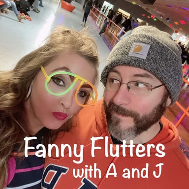 Fanny Flutters with A and J: getting cheeky with Love Island podcast cover art