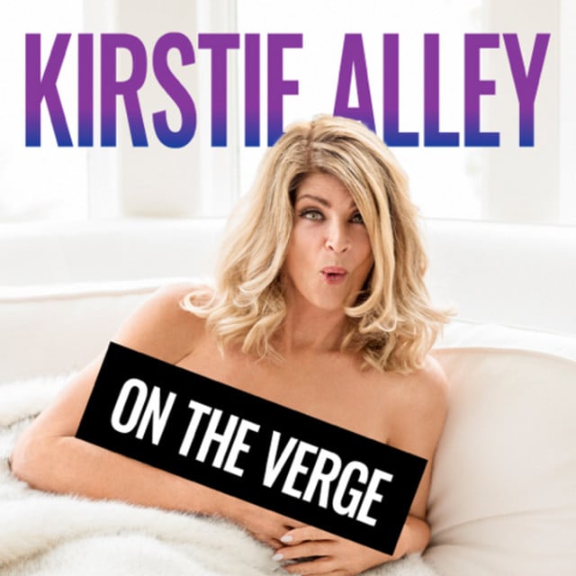 Kirstie Alley On The Verge  podcast cover art