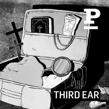 Kvinden med den tunge kuffert podcast cover art