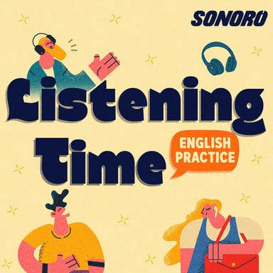 Listening Time: English Practice podcast cover art