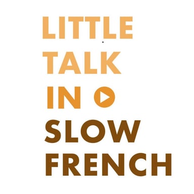 Little Talk in Slow French podcast cover art